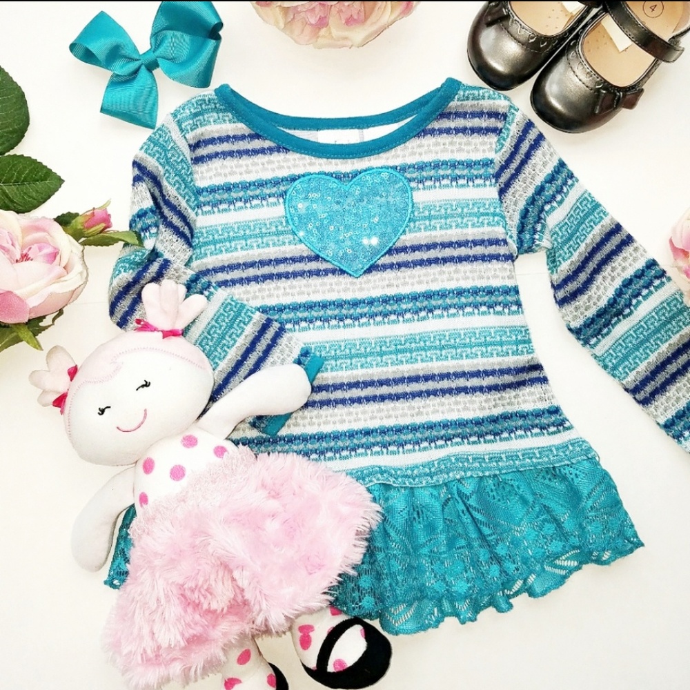 Kidgets teal top🌹